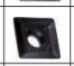 哈恩庫博硬金屬刀片用于直角面銑刀刀頭 90°16109019