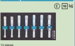 哈蔡特工具組套163-259/14