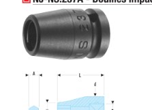 FACOM  3系列沖擊旋具頭套筒NS.237A