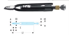 FACOM   8"短鎖線鉗445.8R