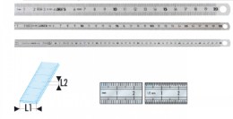 FACOM 柔性不銹鋼尺-雙面刻度DELA.1051.03