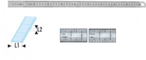 FACOM   半鋼性尺-雙面刻度DELA.1056.02