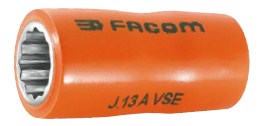 FACOM 絕緣3/8” 12角套筒 J.19AVSE