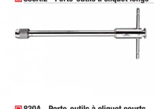 FACOM   加長棘輪絲錐扳手830A.10L